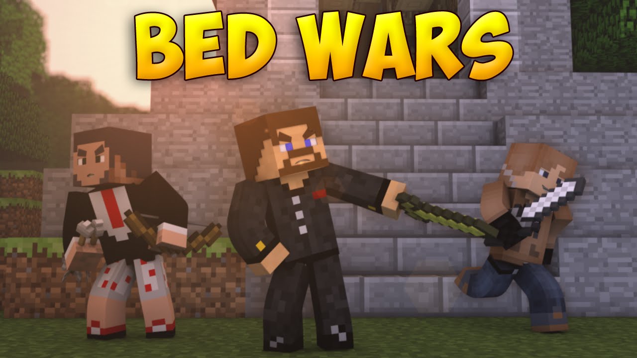 Minecraft BedWars #46 - Залупили кирками