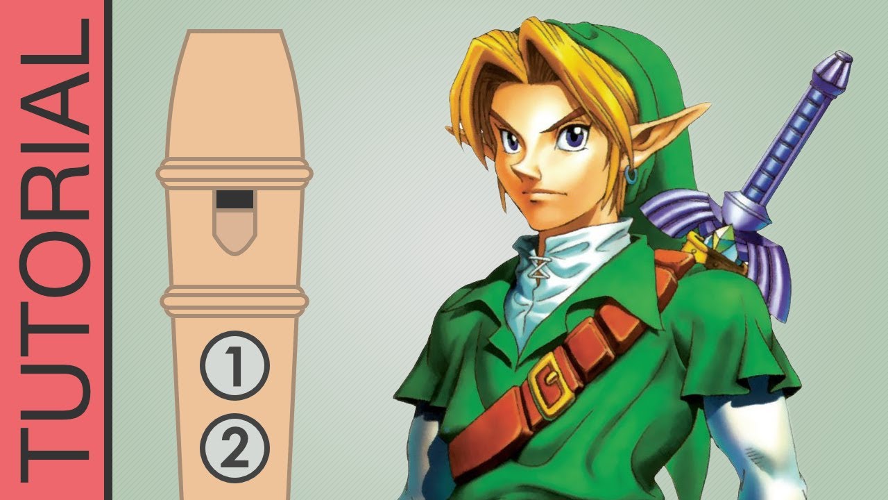 Zelda Songs Medley - Recorder Flute Tutorial