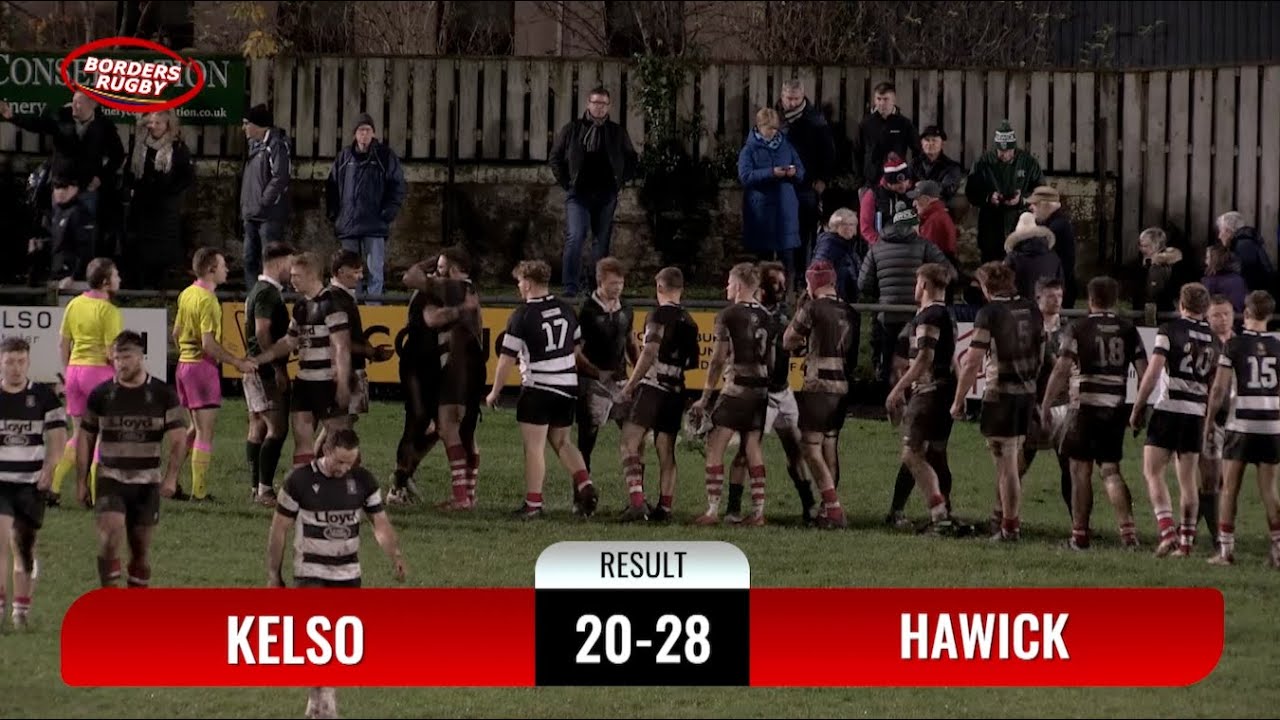 RUGBY REPORT - KELSO v HAWICK - 18.11.23
