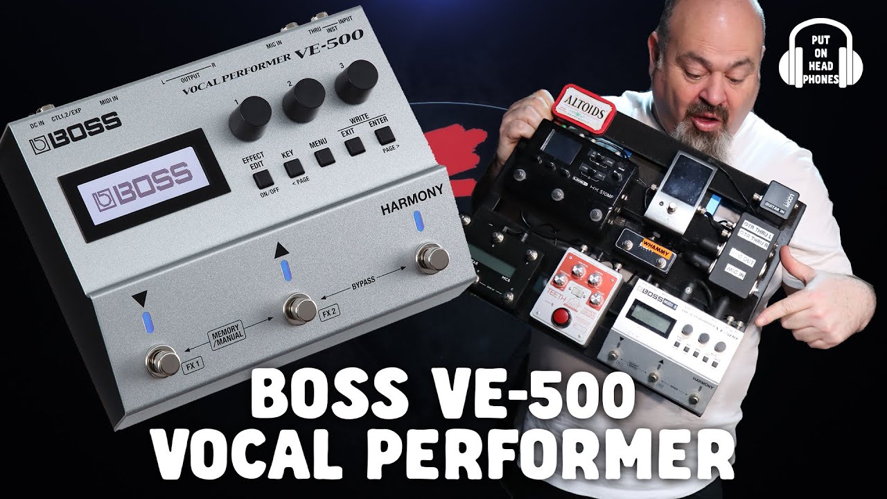 BOSS VE-500 VOCAL PERFORMER