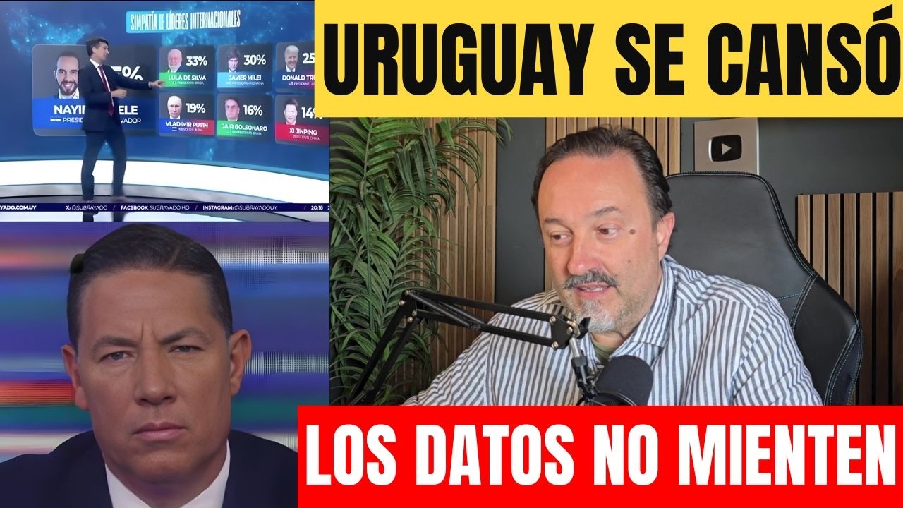 Uruguay se rinde a Bukele: La verdad que el periodismo mexicano no soporta