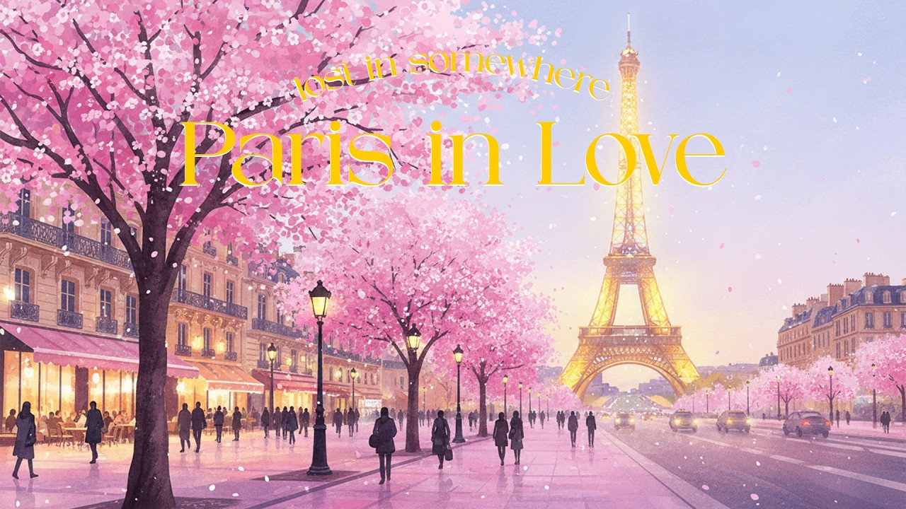 Paris in Love 🌸 Golden Hour Lofi for Dreamers & Hopeless Romantics