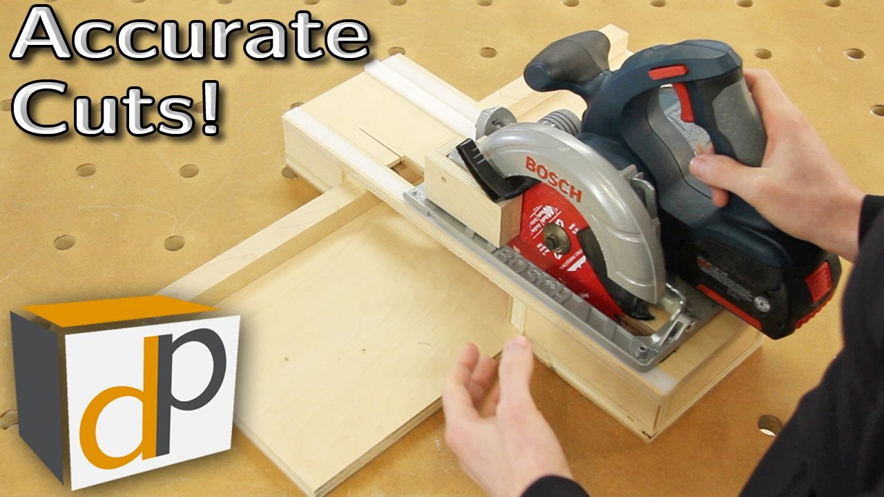 Circular Saw Cross-Cut Jig - Accurate & Dustless - Pt1