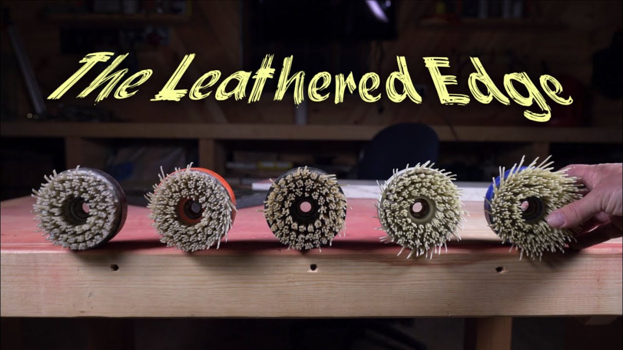 How To do a LEATHERED EDGE on Any Stone (Fast and Easy)