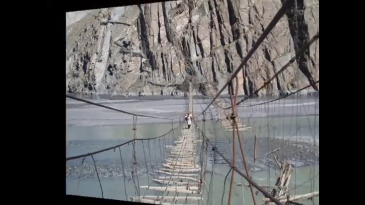 Hussaini Bridge in hunza most dangerous bridge in world