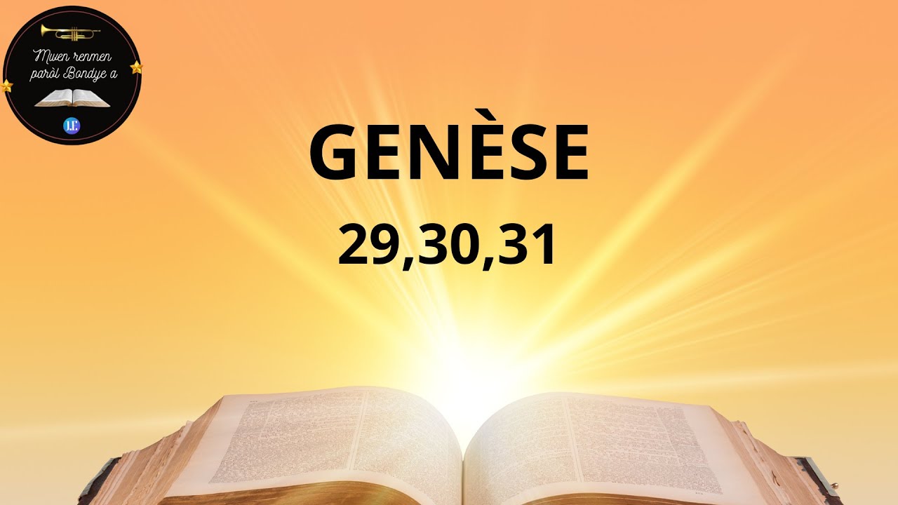 Genèse 29,30,31