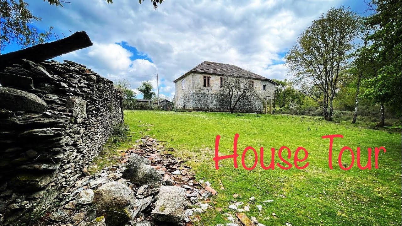 Casa indiana rural Gallega en venta con tour por el interior