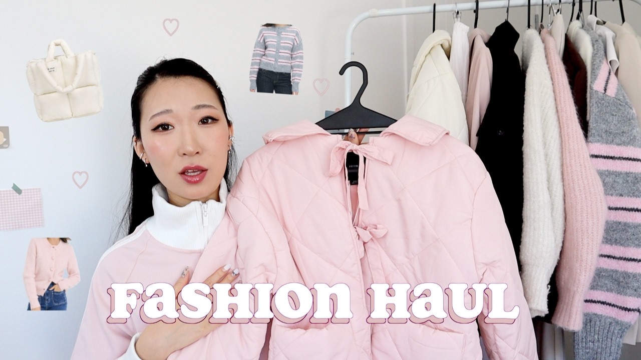 a very cute and girly fashion haul 🌸💓✨