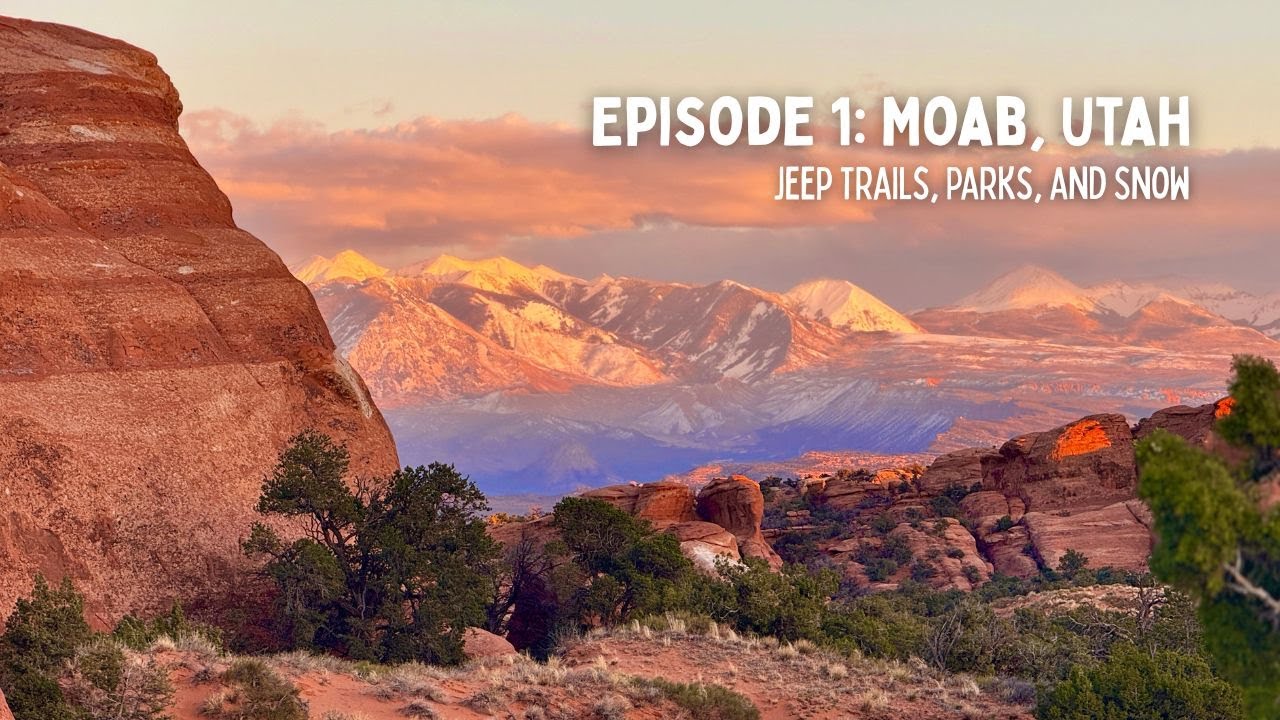 Southern Utah in Spring ☀️❄️ (Moab + Parks + Jeep Trails)