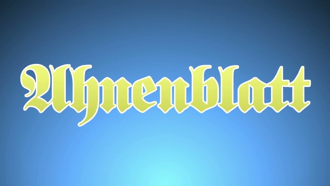 Ahnenblatt - Kurzvorstellung der beliebten Ahnenforscher-Software