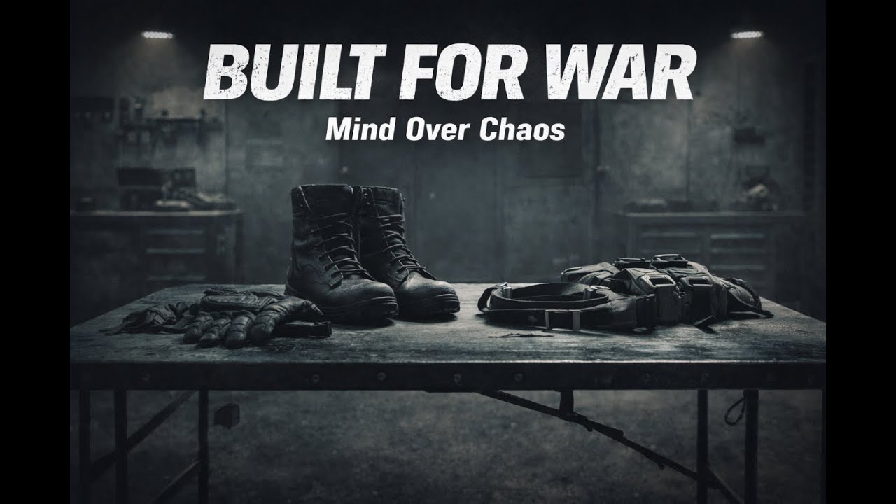 BUILT FOR WAR &ndash; Aggressive Motivational Rap | Discipline, Pressure & Combat Mindset