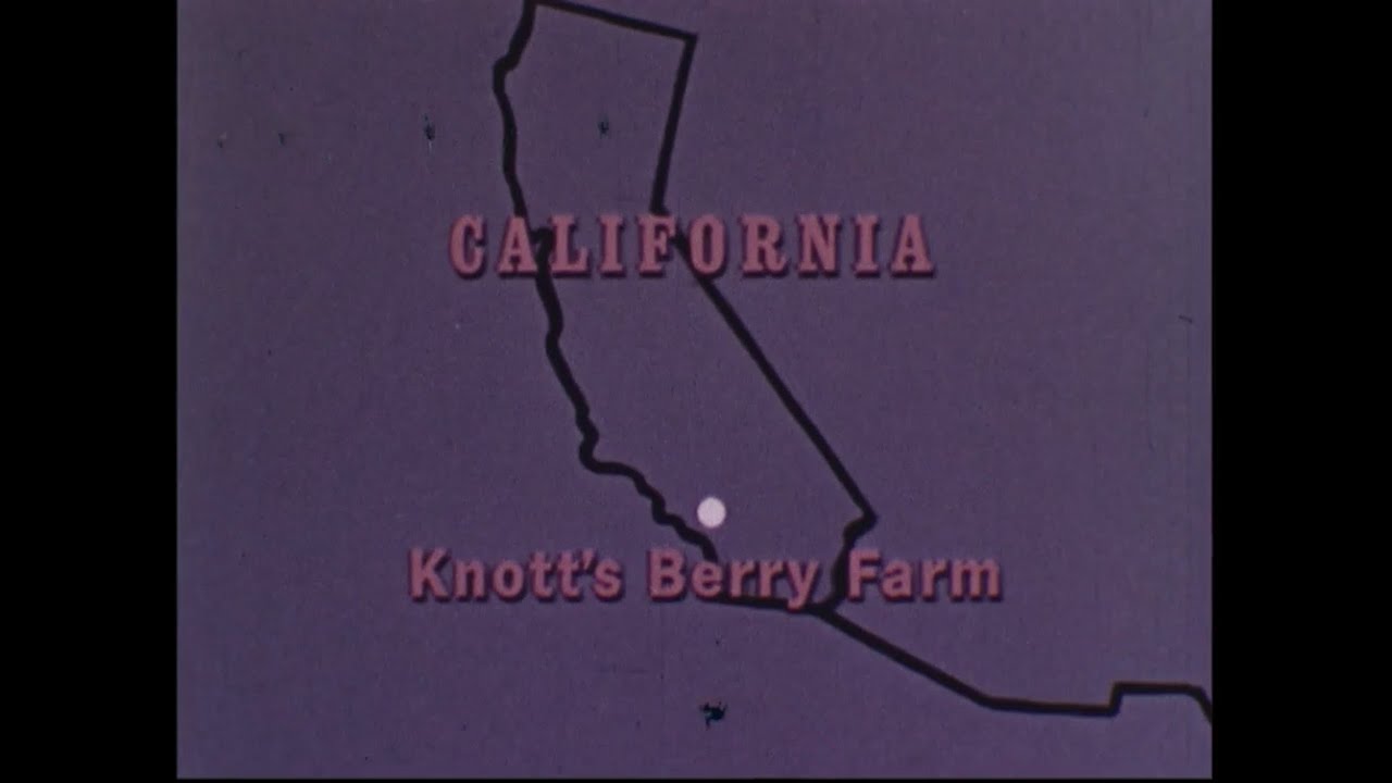Knott's Berry Farm America's Amazing Fun Farm, CA (1970)