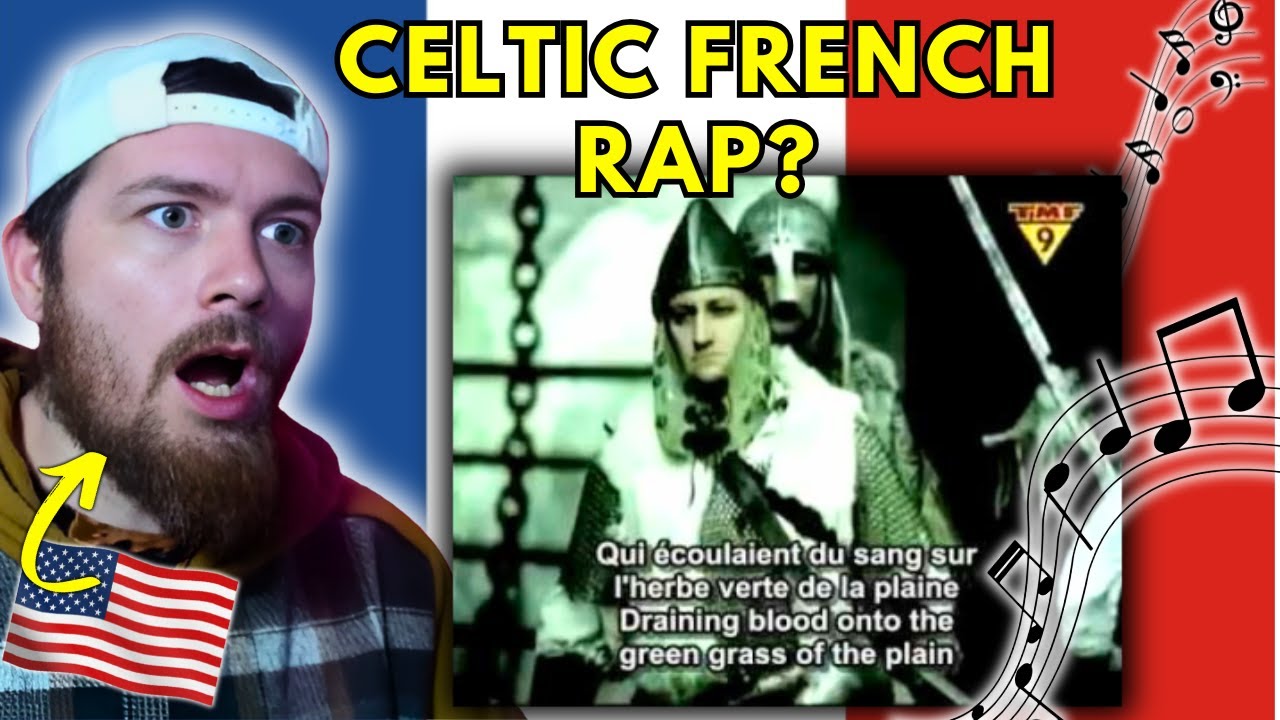 American Reacts to La tribu de Dana - Manau - French and English subtitles