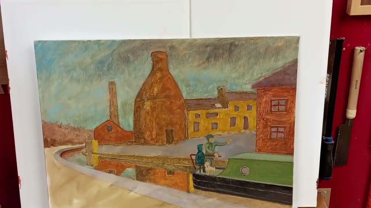 Canal painting Part 2