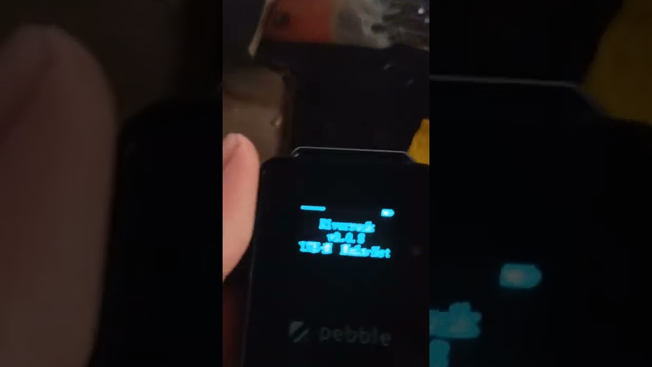 What is this TMfk! bug?IOTX pebble