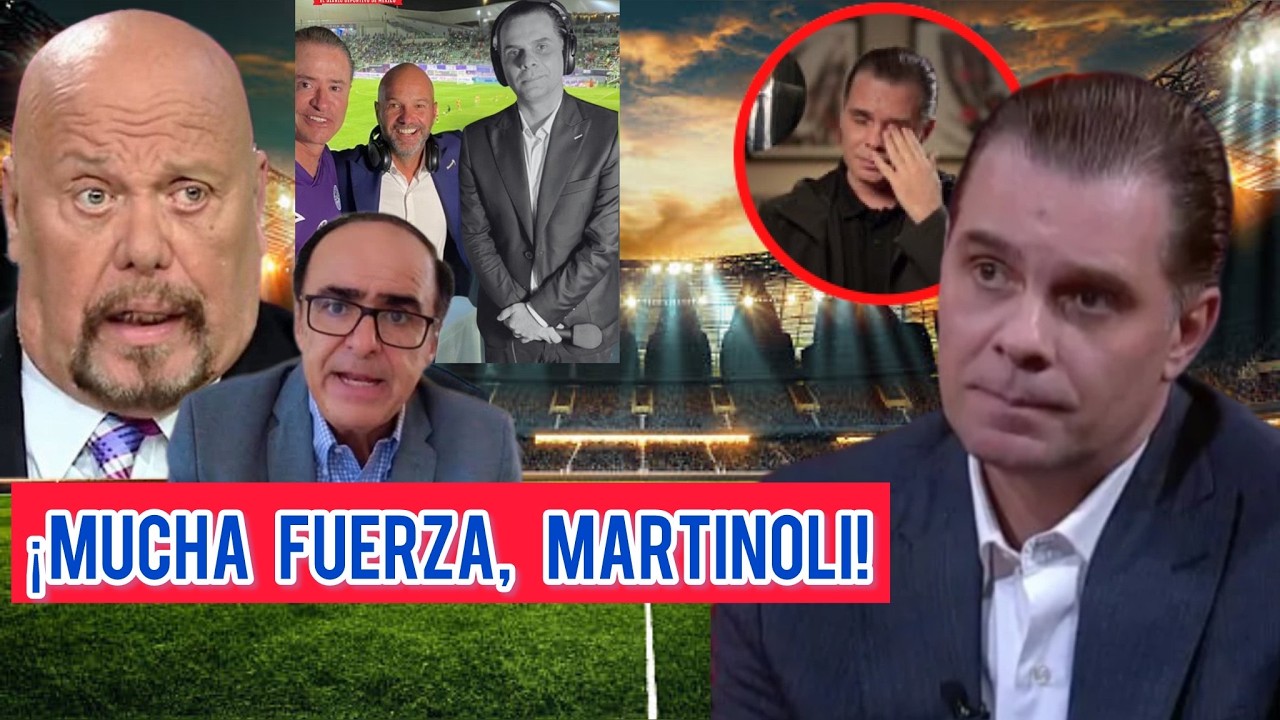 ¡LIGA MX SE UNE POR LA SALUD DE CHRISTIAN MARTINOLI!