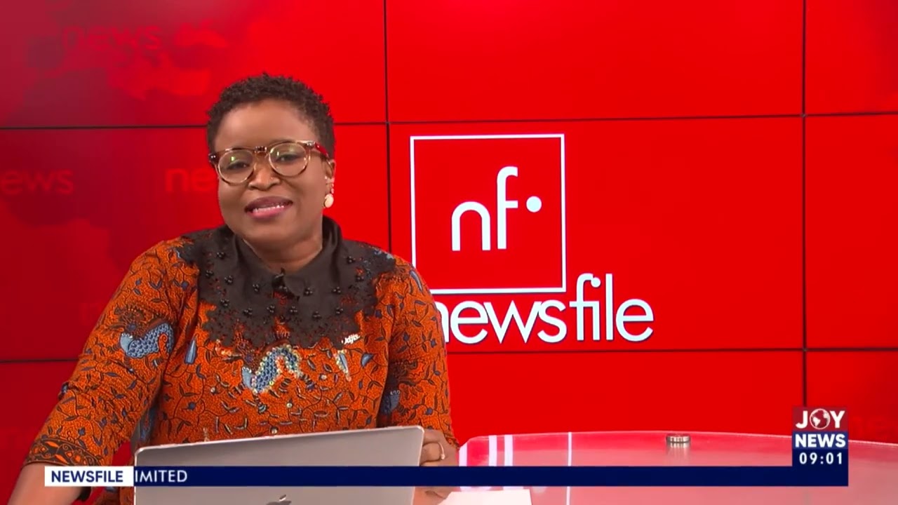 Newsfile Intro with Emefa Apawu on JoyNews
