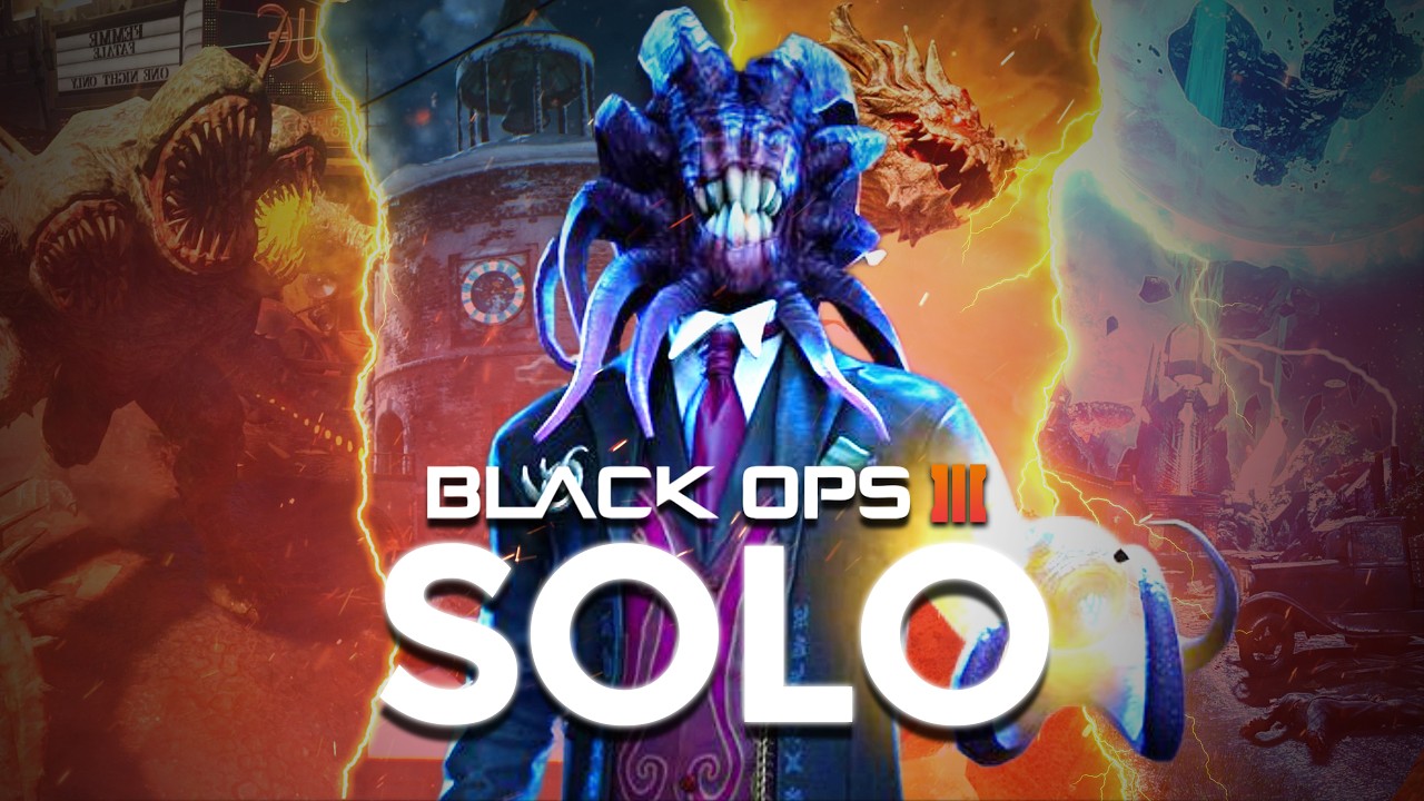 Beating Every Black Ops 3 Zombies Easter Egg Alone.