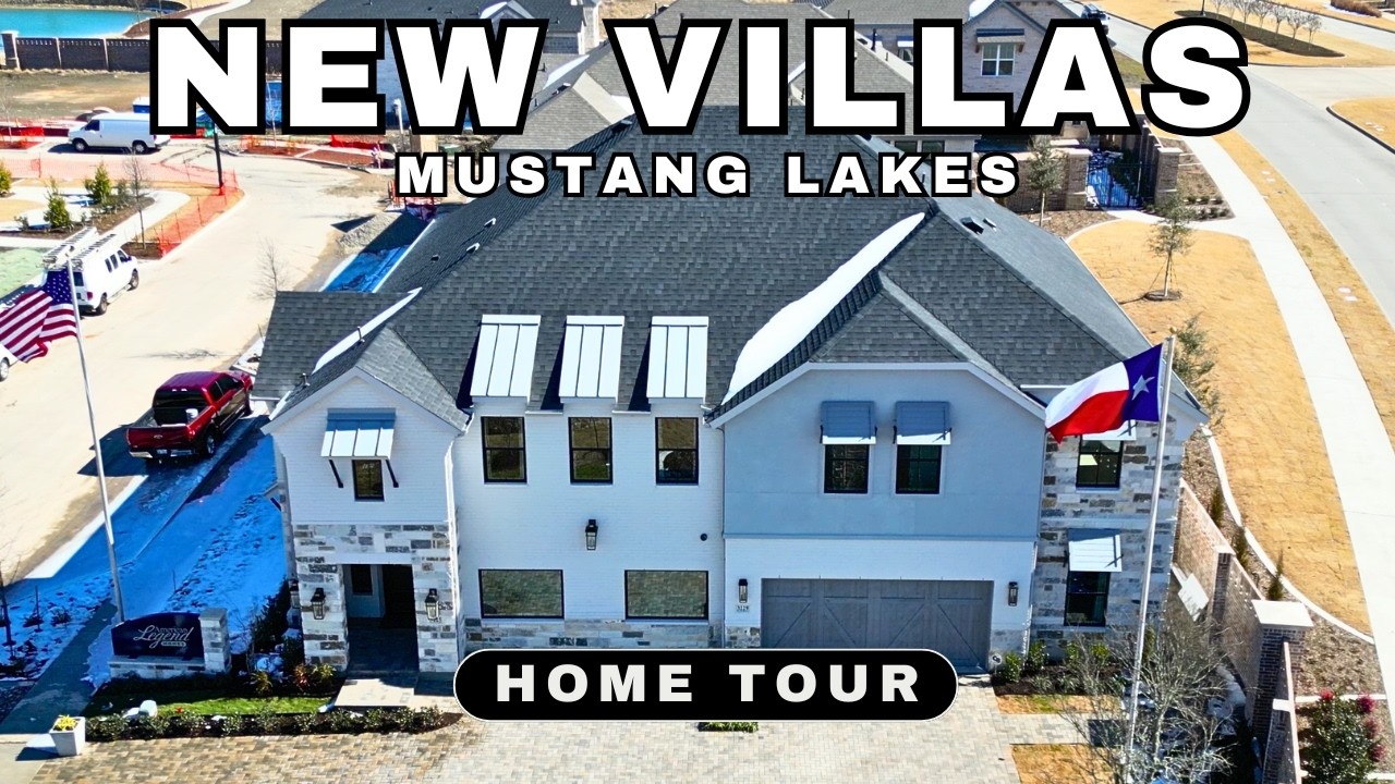 Touring American Legend’s New Villas at Mustang Lakes | Starting in the Mid-$500s