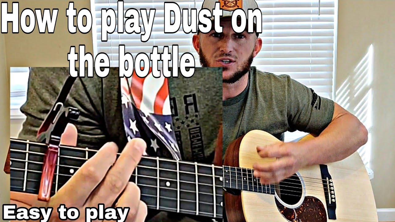 How to play Dust on the bottle by David Lee Murphy for beginners