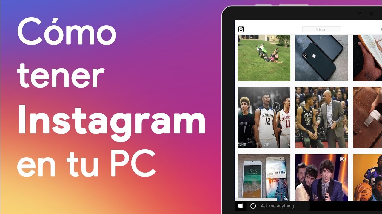 CÓMO instalar y tener INSTAGRAM en tu PC, ¡fácil y sencillo!
