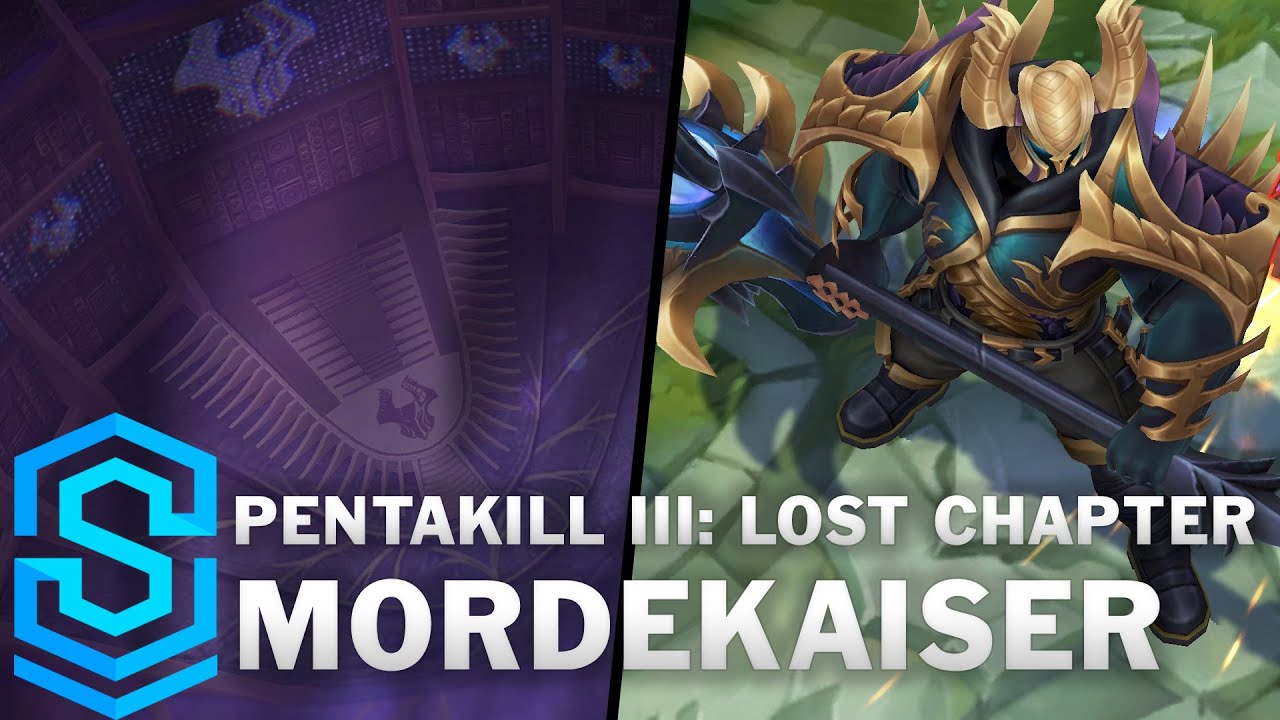 Pentakill III: Lost Chapter Mordekaiser Skin Spotlight - Pre-Release - League of Legends