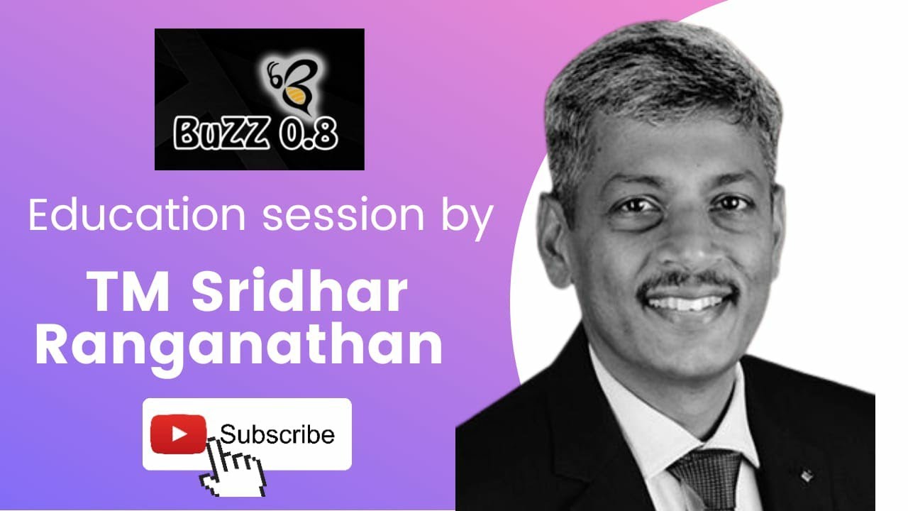 BuZZ 0.8 - An inter-school literary contest | TM Sridhar Ranganathan | Education Session