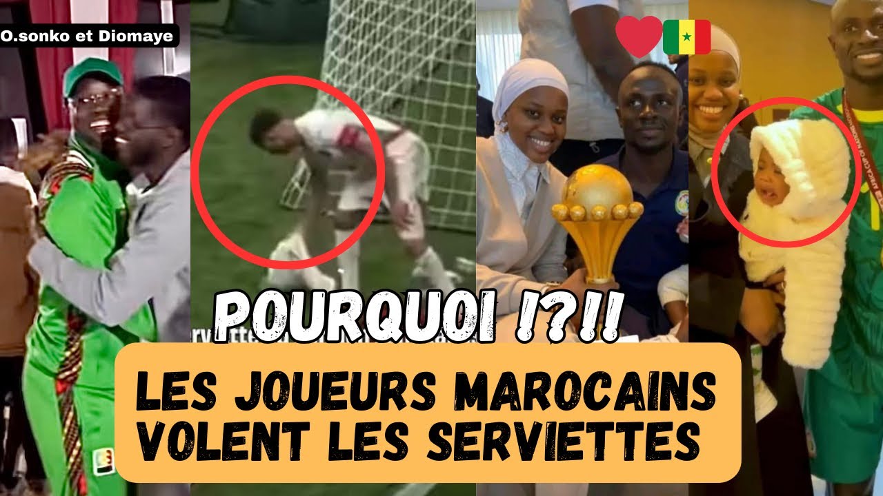 REVELATIONS CHOC sur la finale de la CAN😱/ Senegal 1 vs Maroc 0, Sadio Mane, sa femme et sa fille !!