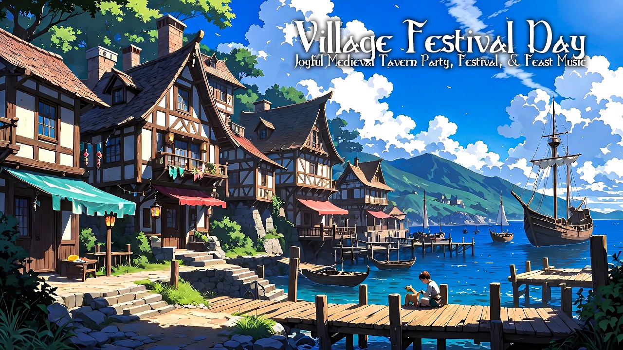 Joyful Medieval Tavern Party, Festival, & Feast Music | Village Festival Day