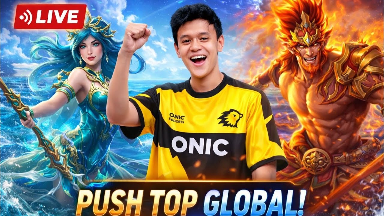 ONIC jem BUTSS LIVE!! Push GLOBAL Hero  KADITA DAN SUN !!