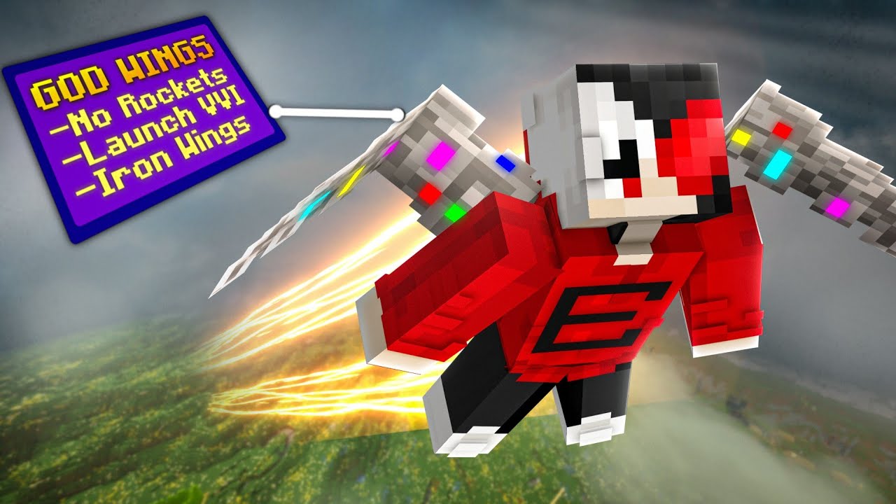 Как я получил самые сильные крылья в Minecraft
