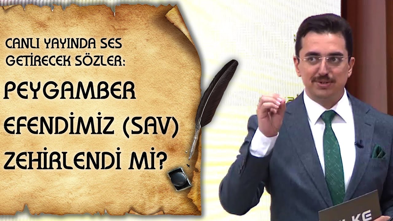Peygamber Efendimiz Hz. Muhammed (S.A.V) Zehirlendi Mi? Adnan Şensoy Canlı Yayında Anlattı @ulketv