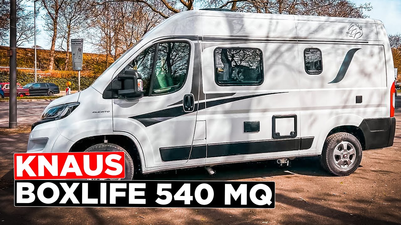 Kompakter Kastenwagen mit Hubbett -  2022 Knaus BoxLife 540 MQ