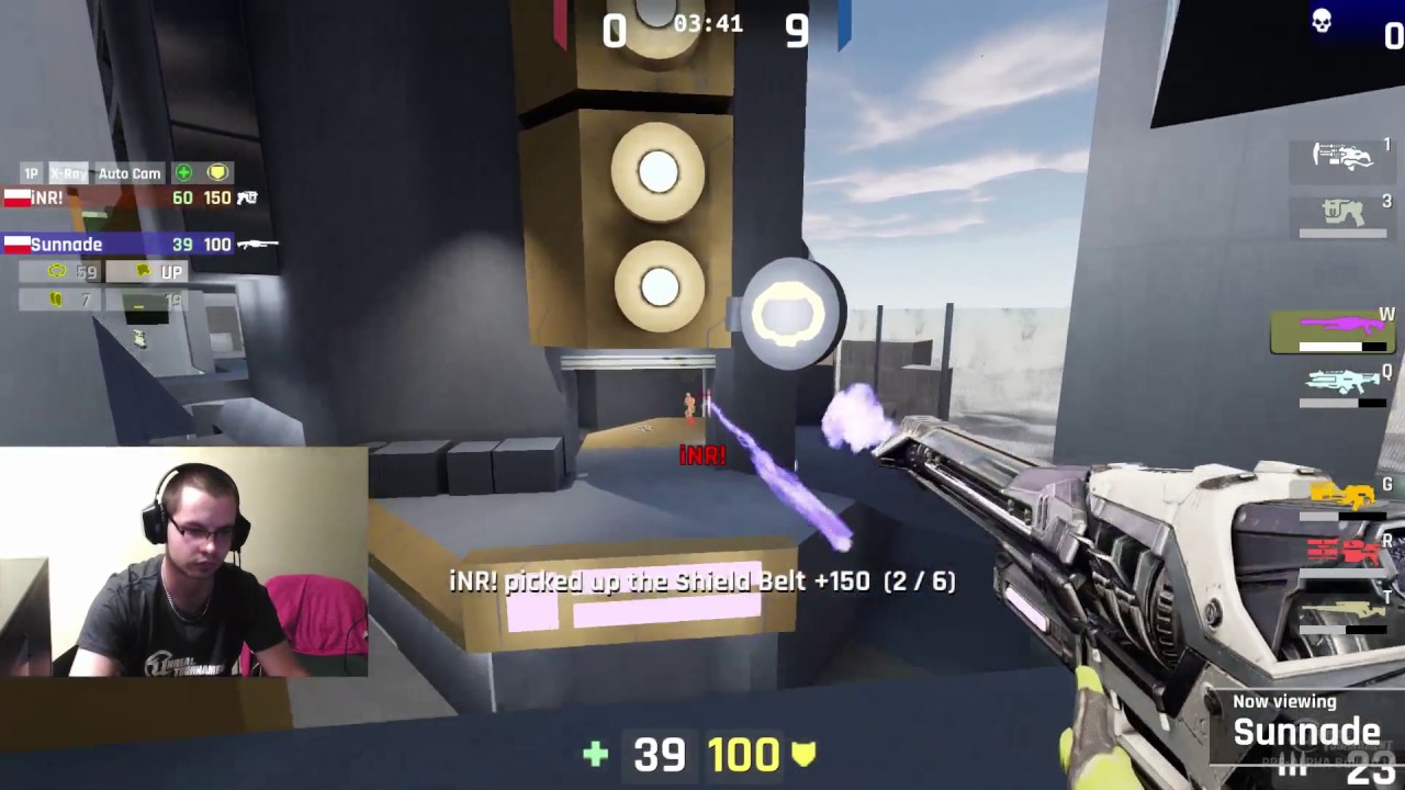 Sunnade vs iNR! DM-Solo 1st map pov Sunnade - StandCombo LAN edition #3