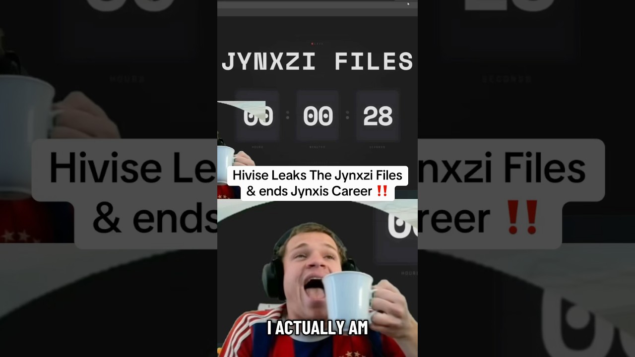 The Jynxzi Files have been leaked & Jynxzi gets Cancelled ‼️ #jynxzi #files #leak #cancelled #mod