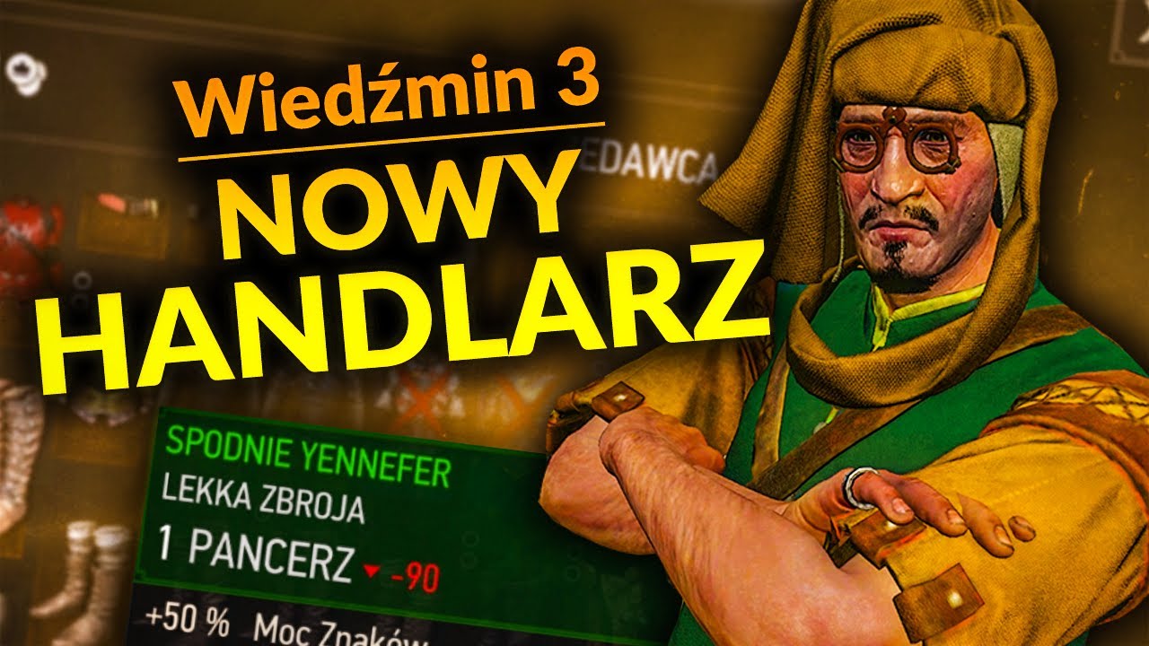 Wiedźmin 3 - SPRZEDAWCA RZADKICH PRZEDMIOTÓW