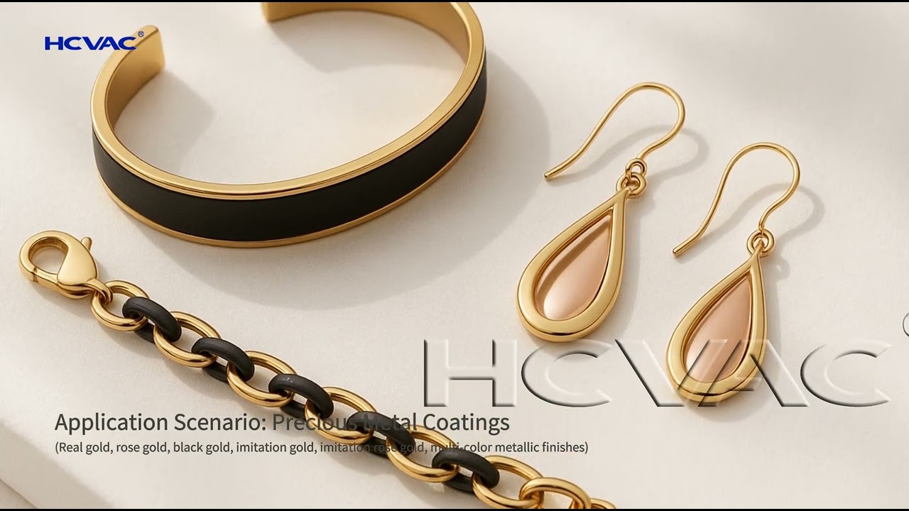 Jewelry & Watches PVD Vacuum Coating Machine Solution