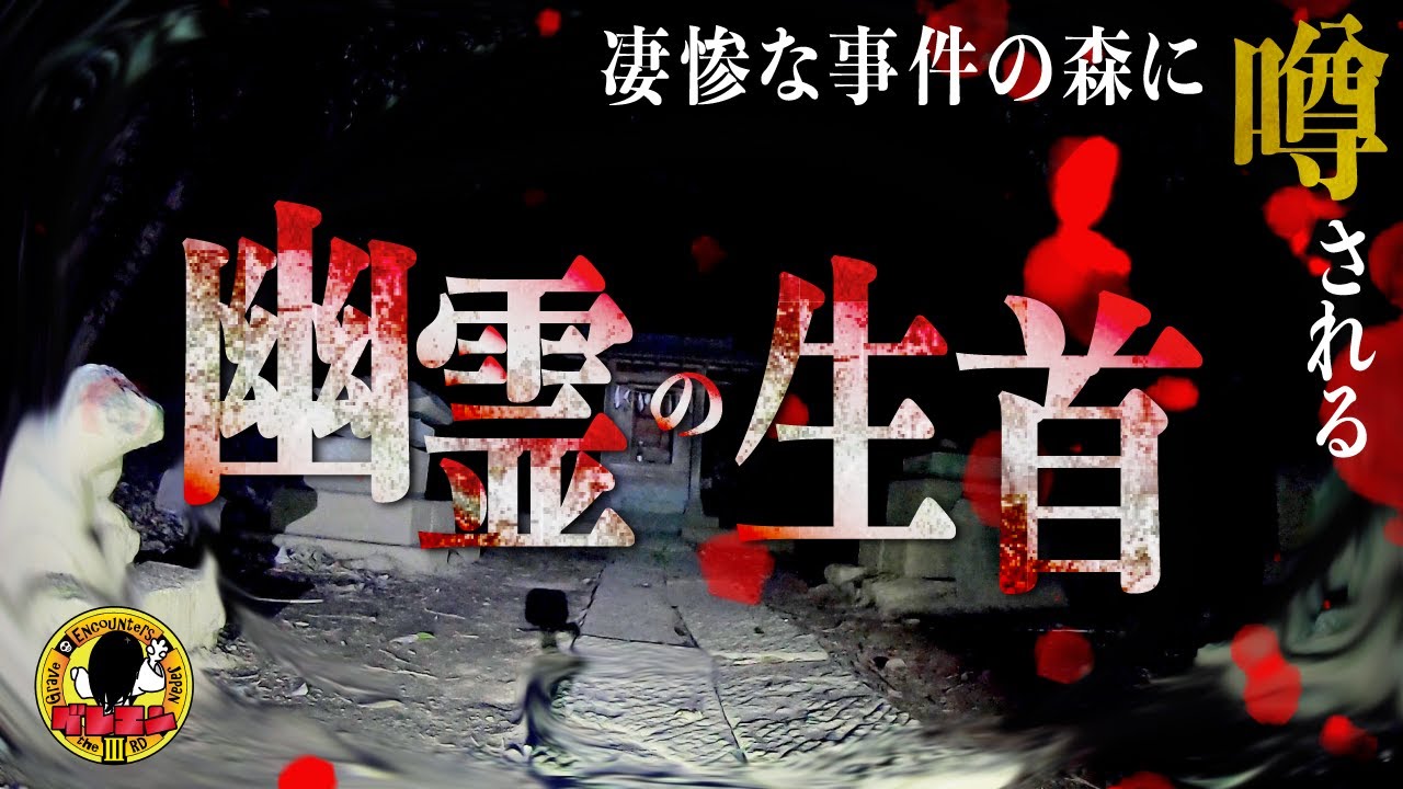 凄惨な事件の森に噂される幽霊の生首【心霊】