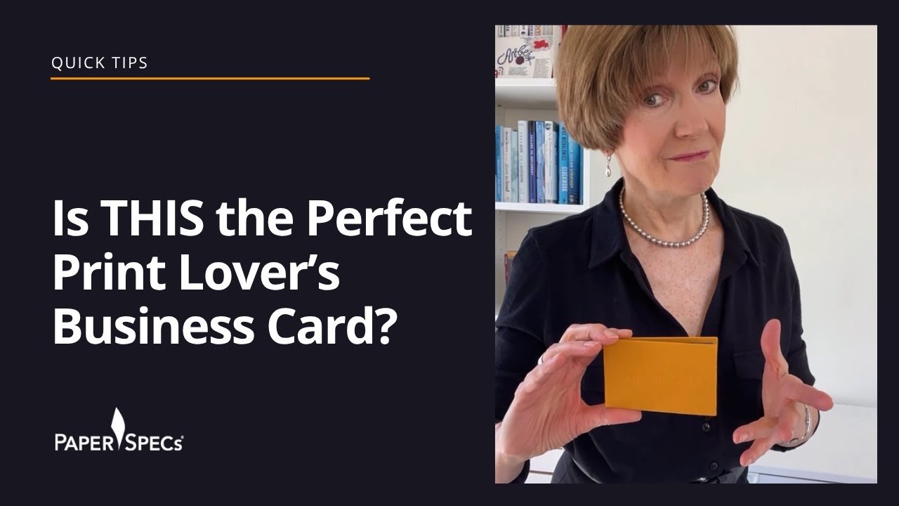 Quick Tips: Is THIS the Perfect Print Lover&rsquo;s Business Card?