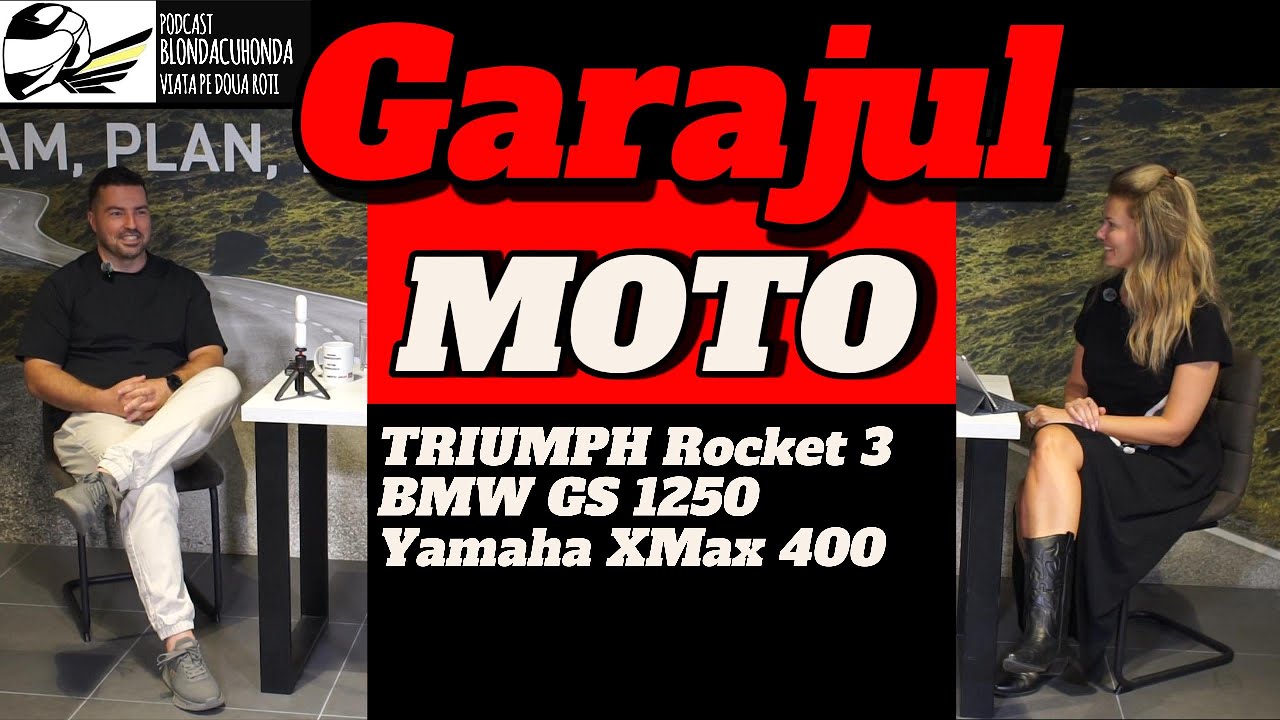 TRIUMPH ROCKET 3 vs BMW R1250GS vs YAMAHA XMAX 400 episod complet