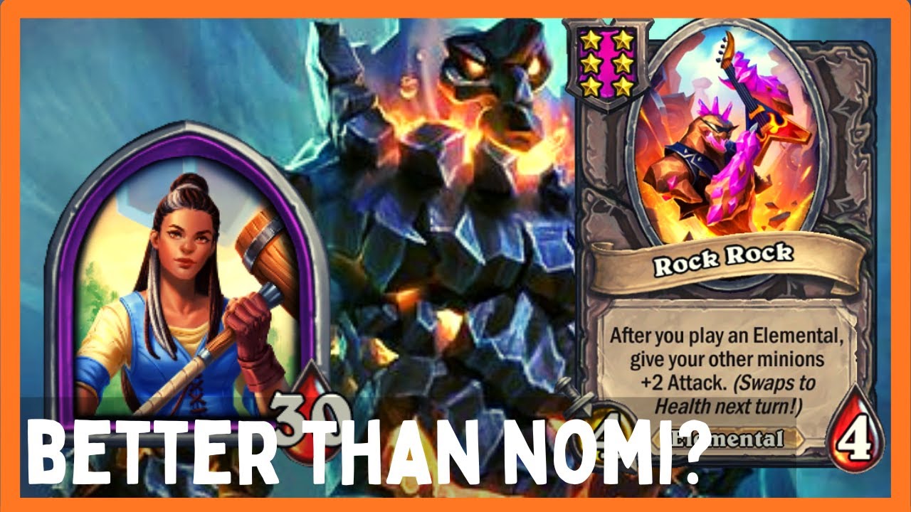 ELEMENTAL THICCENING WITH ROCK ROCK - Cariel Roame [Hearthstone Battlegrounds]