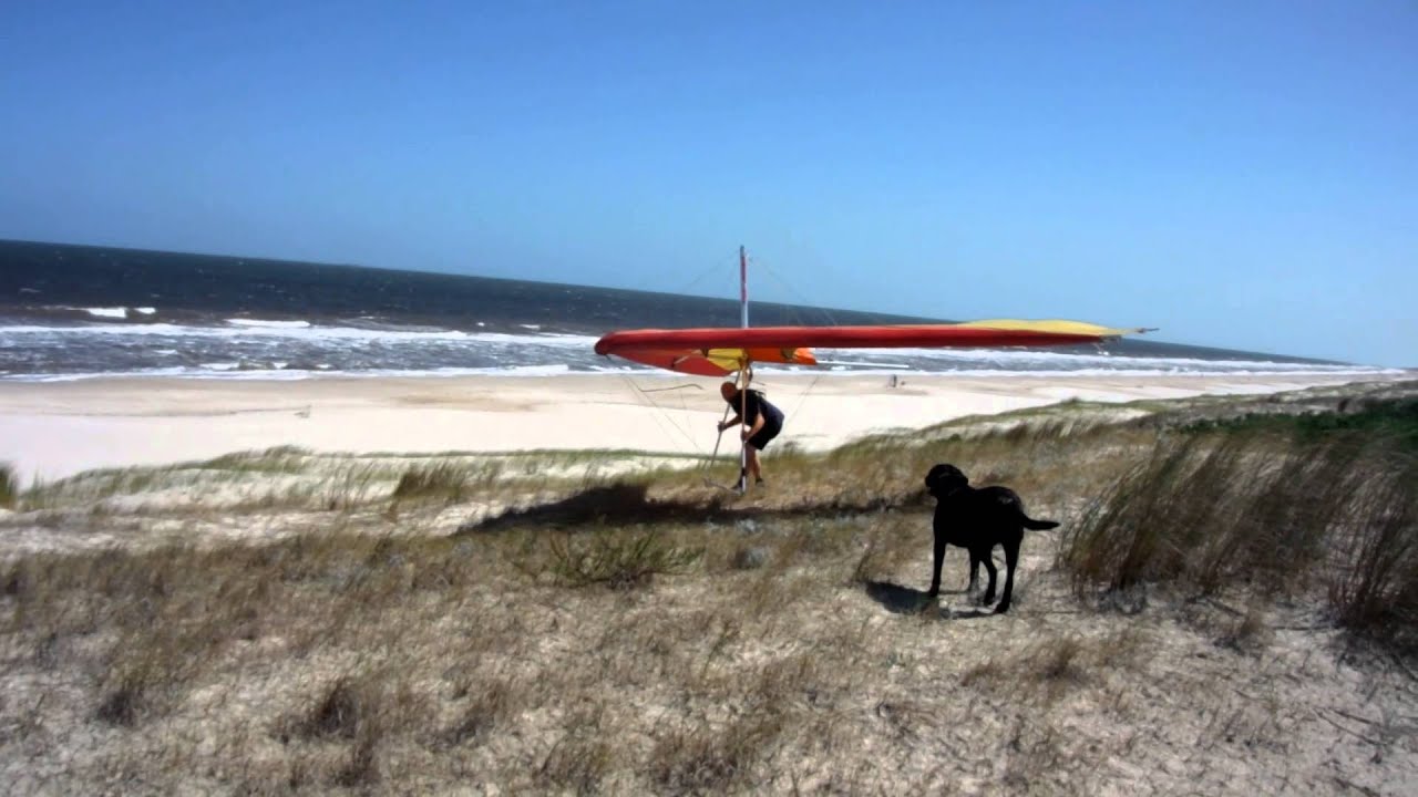 aprendiendo a volar un ala delta
