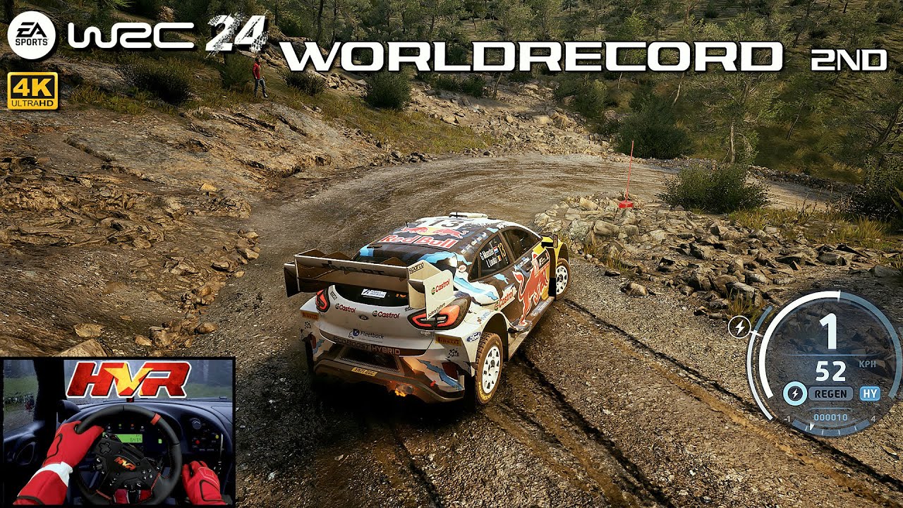 2. miejsce w WORLDRECORD - EA SPORTS WRC 24 | Grecja Ford Puma Rally 1 24 | Pxn VD6 HVR
