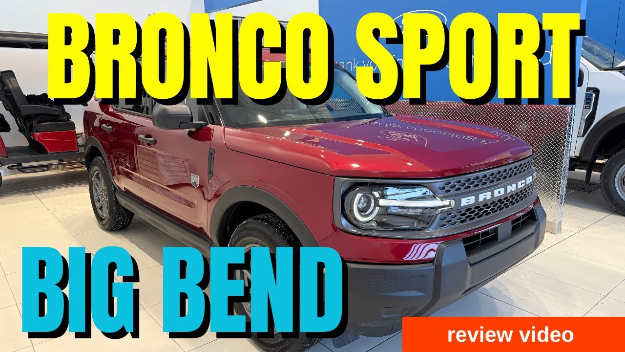 Ford Bronco Sport Big Bend 2025 года — подробный обзор и новинки 2025 года.