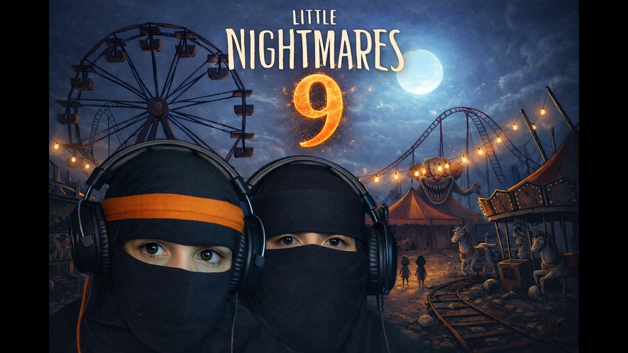 Little nightmares 3 الجزء التاسع ساعه كامله