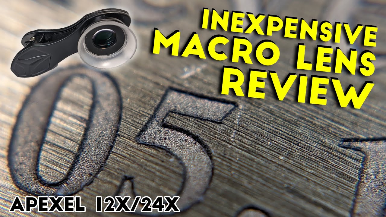 Excellent Inexpensive MACRO Lens for Smartphones | Apexel 12X/24X Macro Lens | Laser Gear Reviews