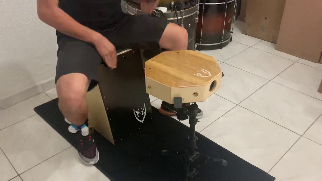Caixa Cajon Percuss&atilde;o Real Line