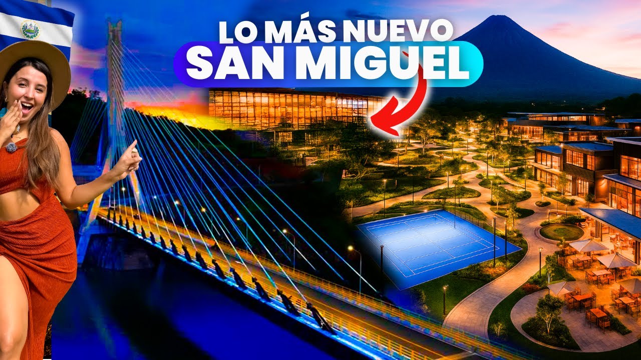 TODO LO NUEVO DE SAN MIGUEL 🌋 Parque Dentro del VOLCAN  Chaparrastique, EL SALVADOR