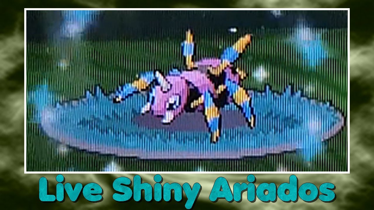 [Live] Shiny Ariados / Migalos after 9176 RE!