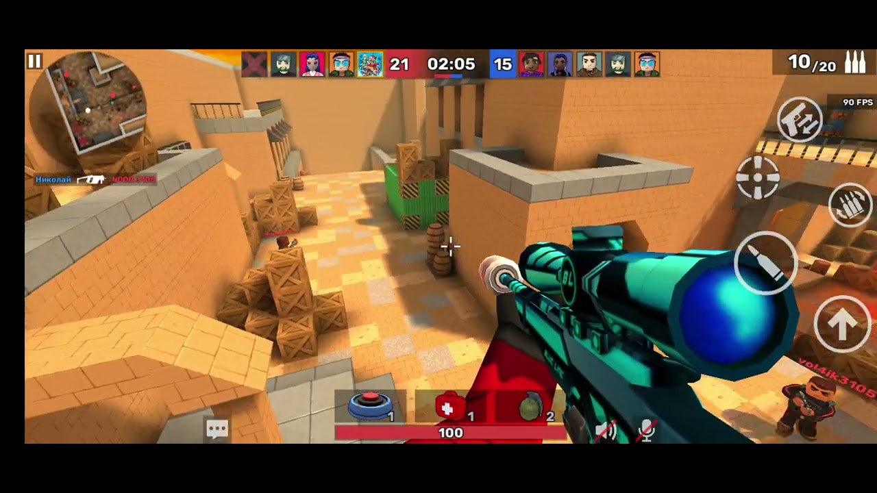 TDS || KUBOOM || PLAYING WITH A SNIPER #kuboom 